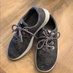 Allbird Charcoal Wool Tennis Shoes